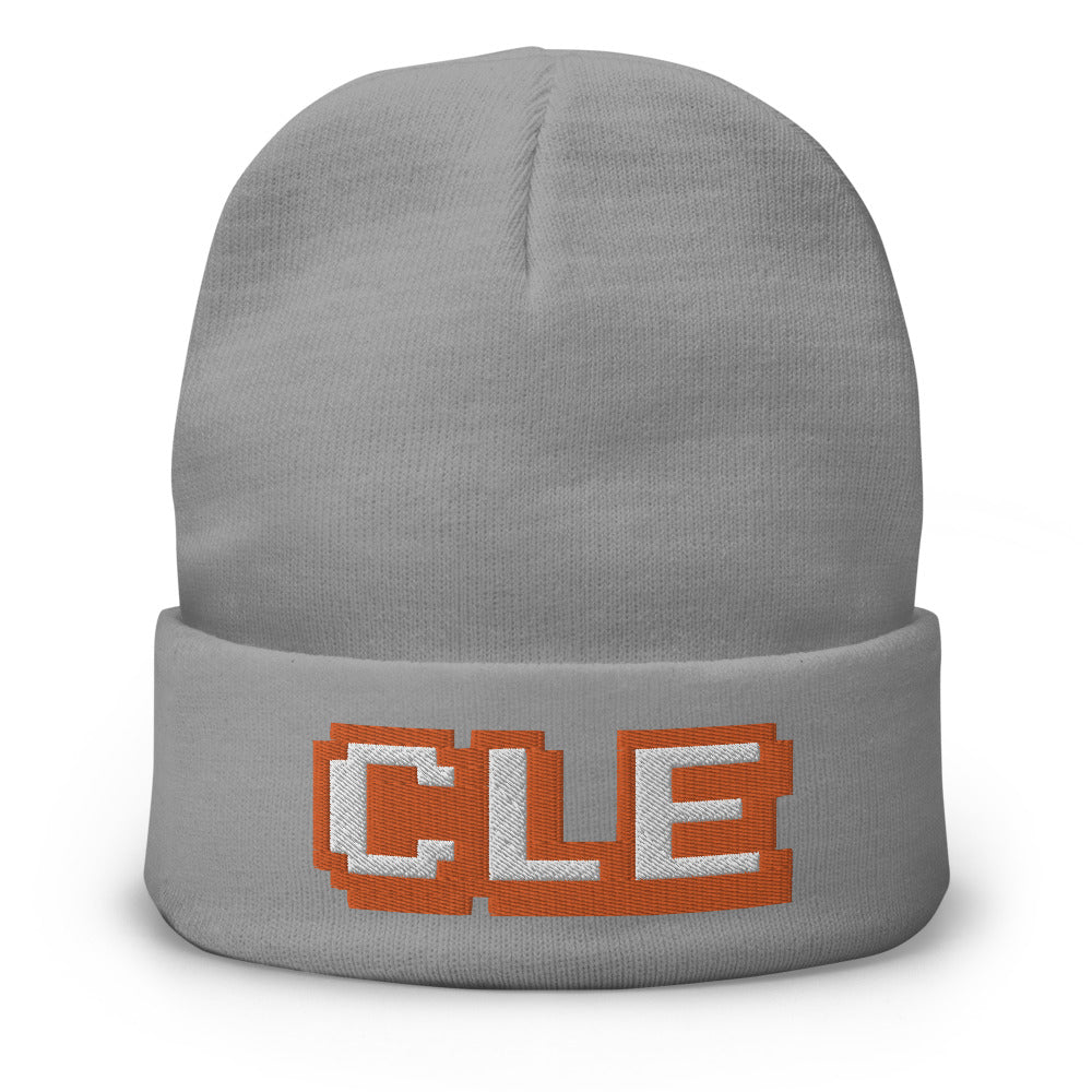 CLE 8bit Embroidered Beanie