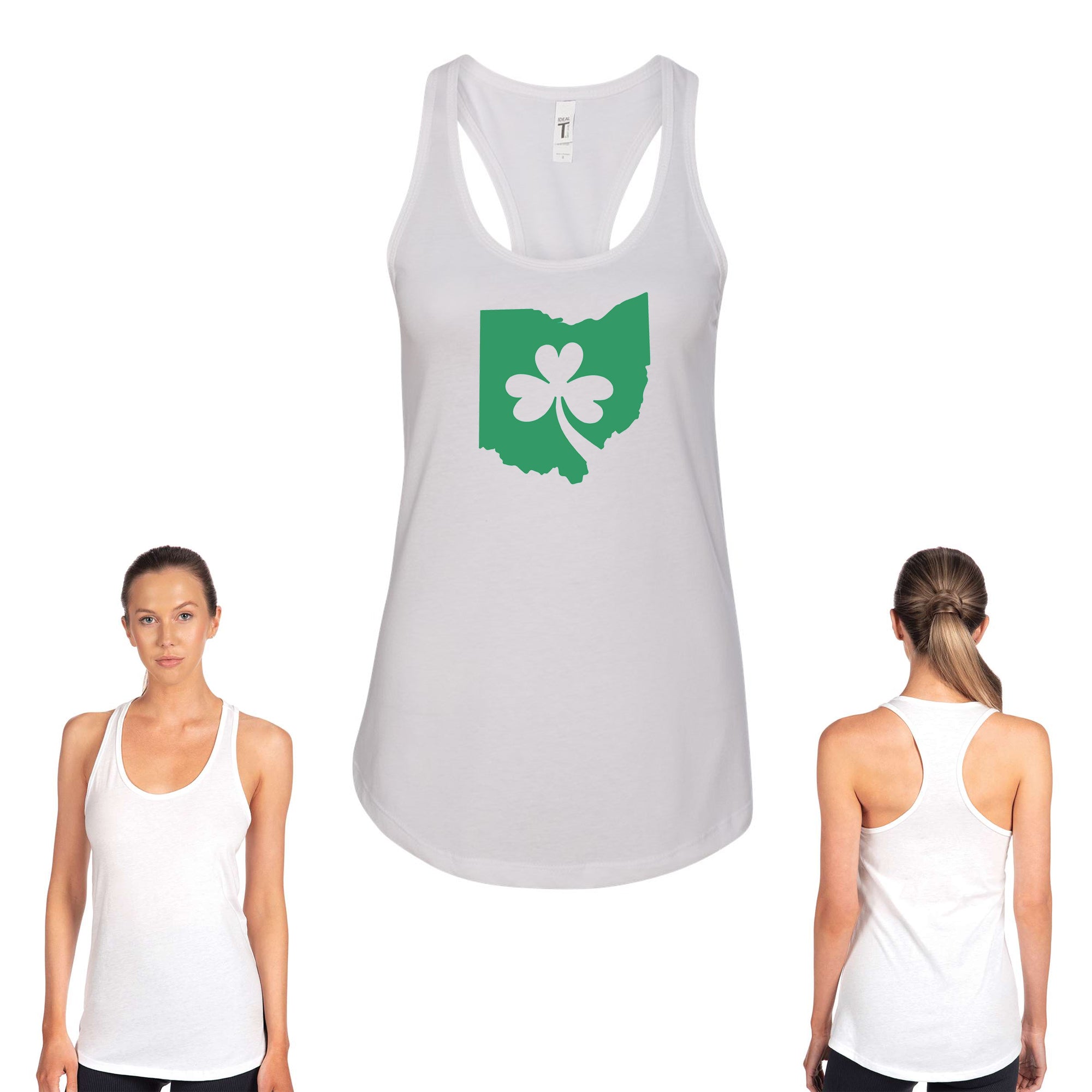 Ohio Shamrock Cutout