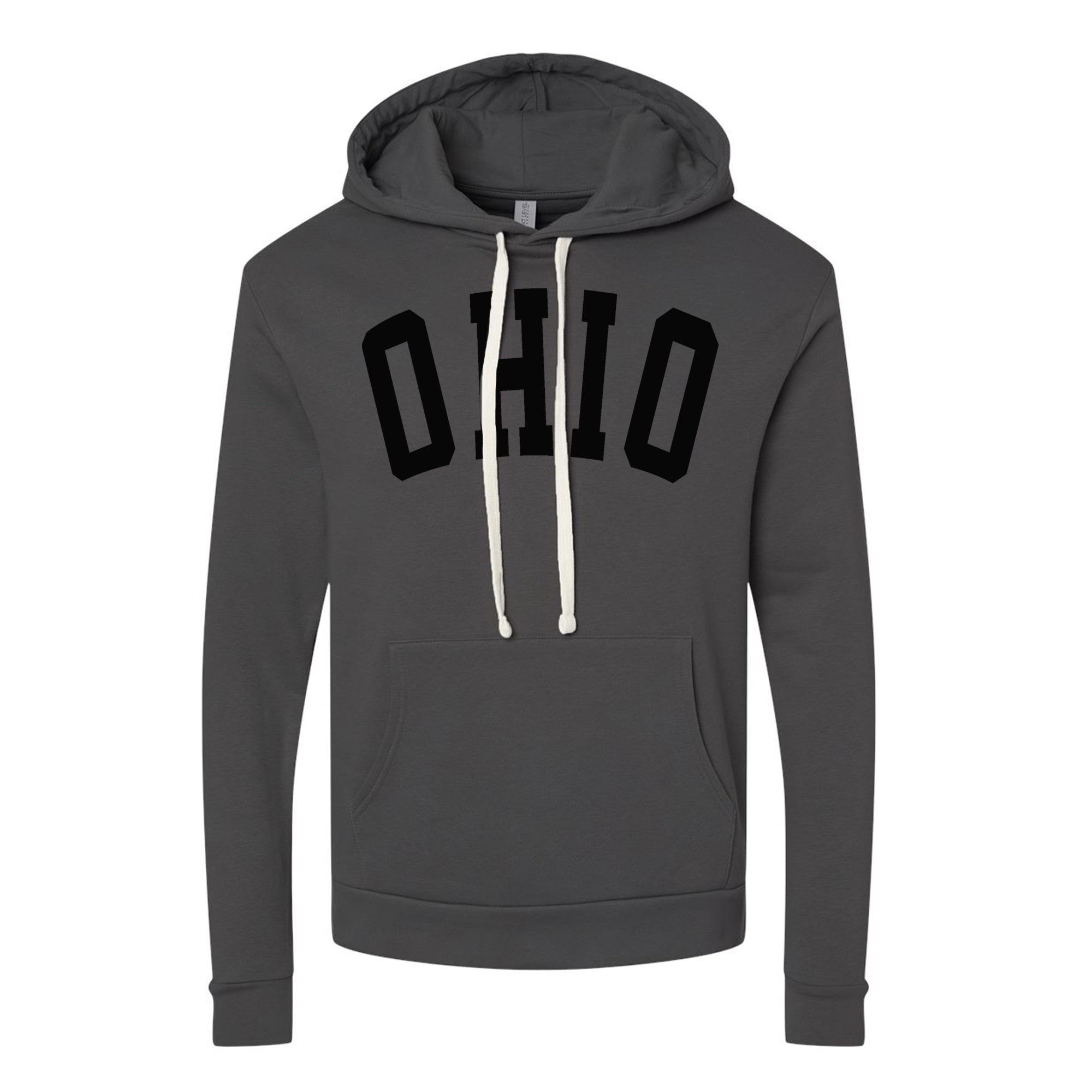 Tailgate Ohio black - Fleece Hoodie