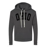 Tailgate Ohio black - Fleece Hoodie