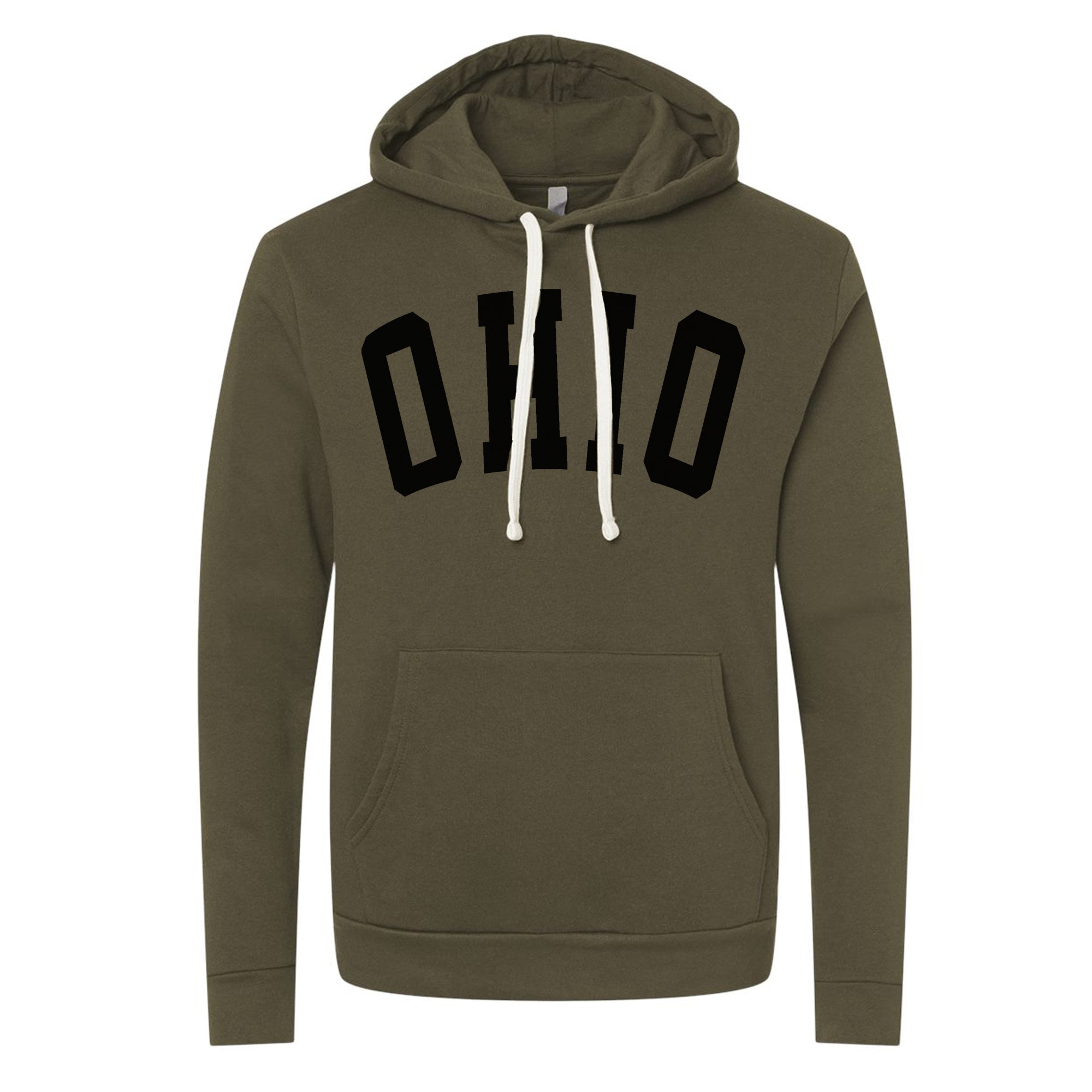 Tailgate Ohio black - Fleece Hoodie - Clothe Ohio - Ohio Shirts and Apparel