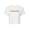 Cleveland  - Pride Front - Women's Boutique Crop