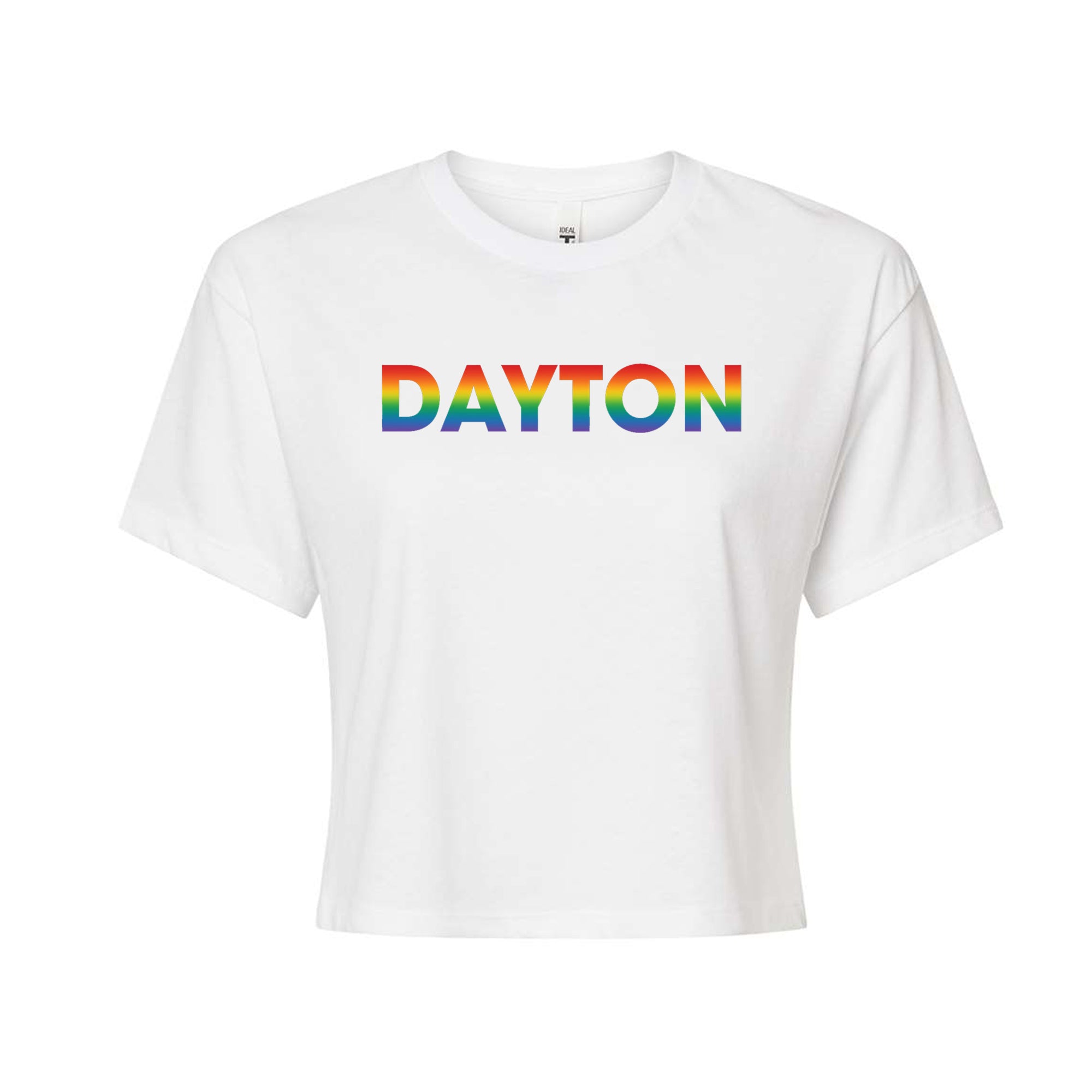 Dayton - Pride Front - Women's Boutique Crop