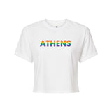 Athens - Pride Front - Women's Boutique Crop