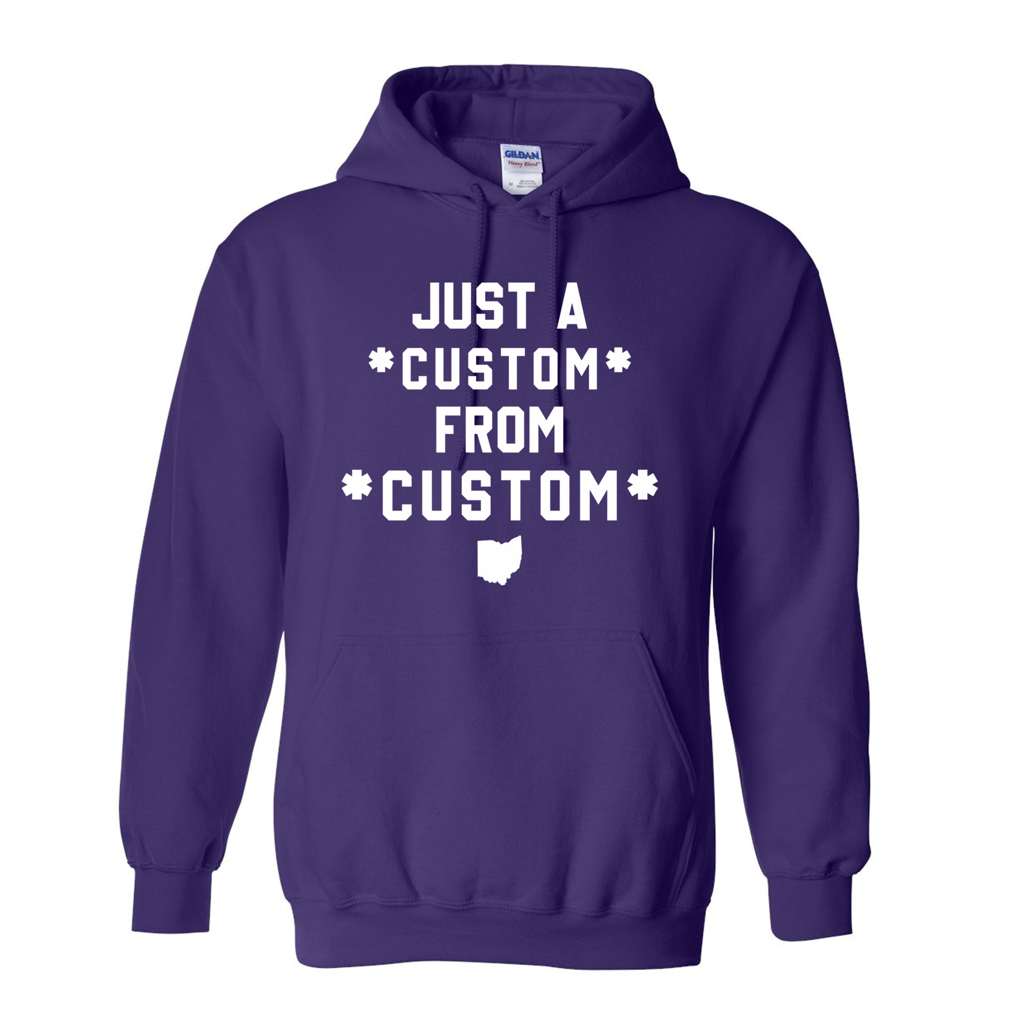 CUSTOM Just A From Unisex Hoodie