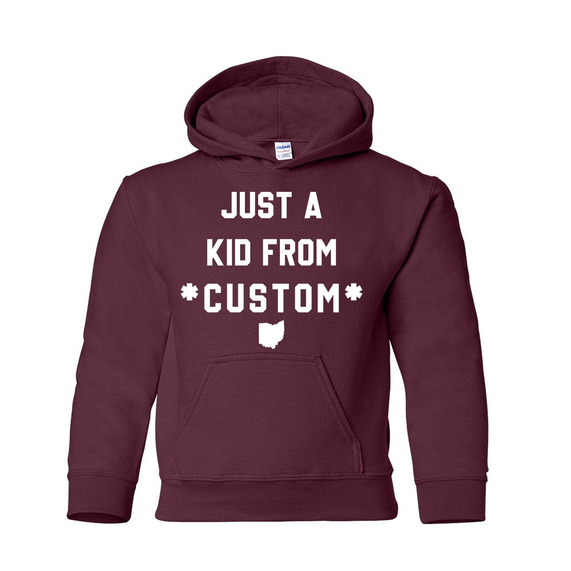 CUSTOM -YOUTH- Just A Kid From Hoodie