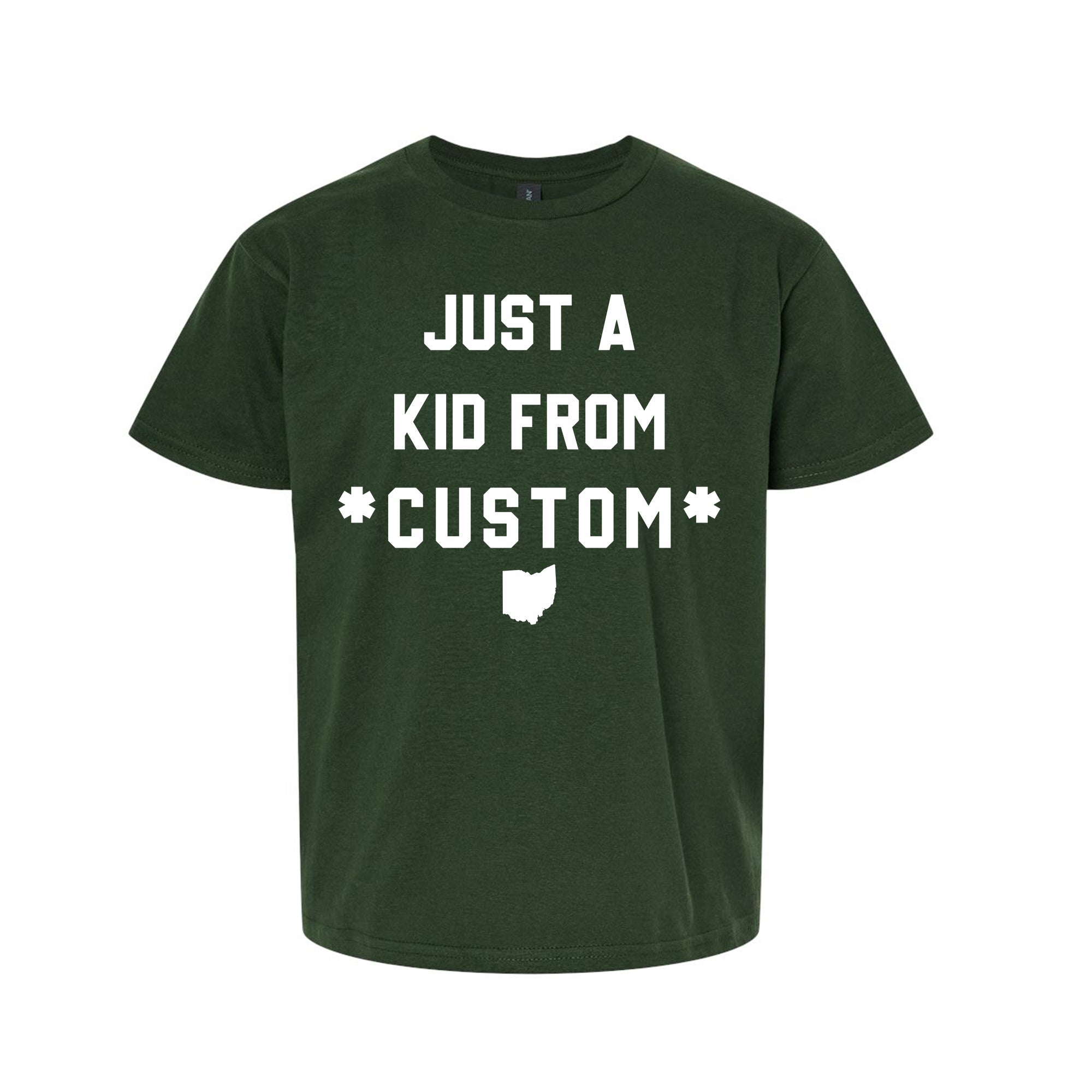 CUSTOM -YOUTH- Just A Kid From T-shirt