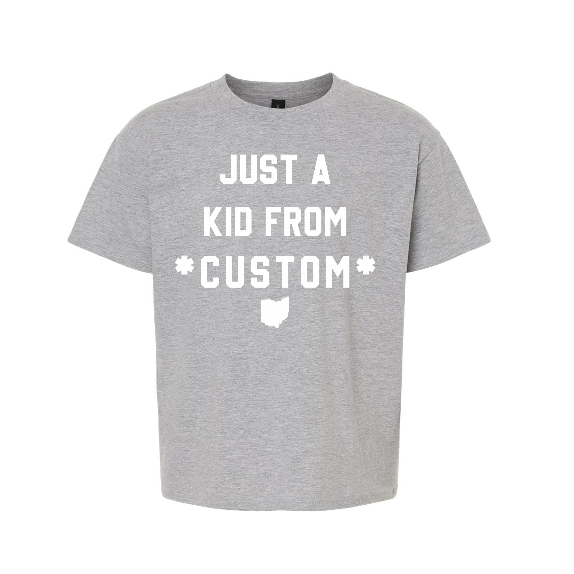 CUSTOM -YOUTH- Just A Kid From T-shirt