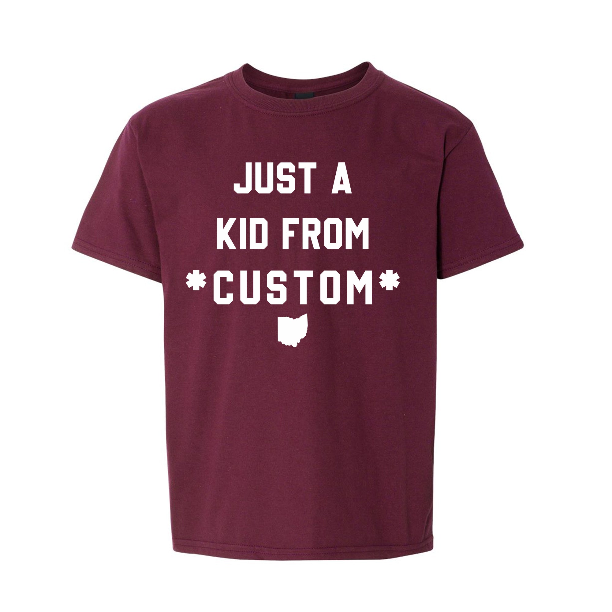 CUSTOM -YOUTH- Just A Kid From T-shirt