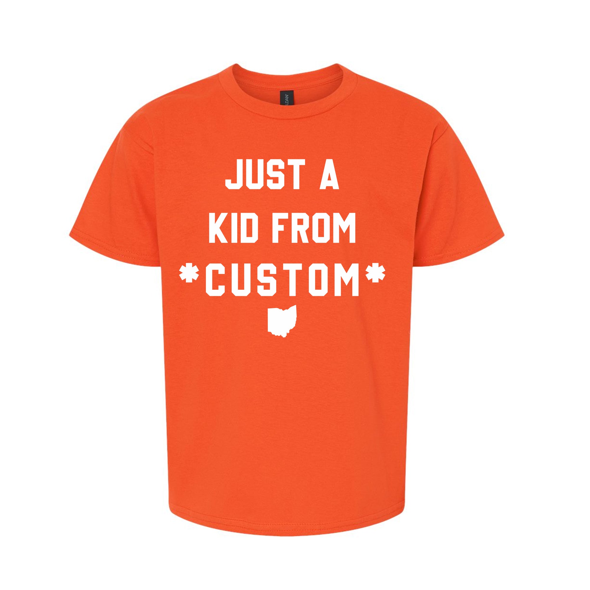 CUSTOM -YOUTH- Just A Kid From T-shirt
