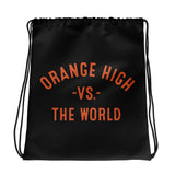 Orange High Vs The World - Drawstring bag
