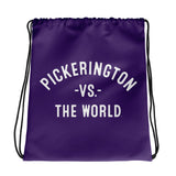 PICKERINGTON Vs The World - Drawstring bag