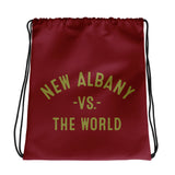 NEW ALBANY Vs The World - Drawstring bag