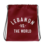 LEBANON Vs The World - Drawstring bag