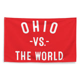 Ohio Vs The World - Large Flag