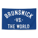Brunswick Vs The World - 3x5 Banner Wall Flag
