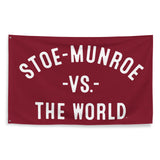STOE-MUNROE Vs The World - 3x5 Wall Banner Flag