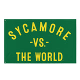 SYCAMORE  Vs The World - 3X5 Wall Banner Flag