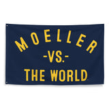 MOELLER Vs The World - 3x5 Wall Banner Flag