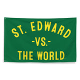 ST EDWARD Vs The World - 3X5 Wall Banner Flag