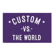 CUSTOM Vs The World - 3x5ft Flag