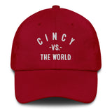 CINCY Vs The World (tm) Dad hat