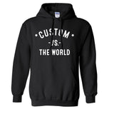 CUSTOM Vs The World Unisex Hoodie