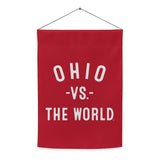 Ohio Vs The World - 12x17 Wall Garden flag