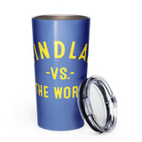 Findlay Vs The World - Tapered stainless steel tumbler
