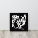 First on the Moon 16x16 Thin canvas
