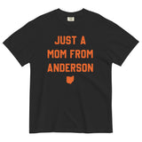 Just A Mom From Anderson - Comfort Colors washed feel t-shirt