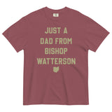 Just A Dad From Bishop Watterson - Comfort Colors washed feel t-shirt