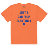 Just A Dad From Olentangy - Comfort Colors washed feel t-shirt