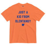 Just A Kid From Olentangy - Comfort Colors washed feel t-shirt