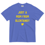 Just A Mom From Olentangy - Comfort Colors washed feel t-shirt