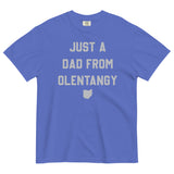 Just A Dad From Olentangy - Comfort Colors washed feel t-shirt