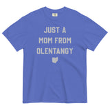 Just A Mom From Olentangy - Comfort Colors washed feel t-shirt