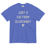 Just A Kid From Olentangy - Comfort Colors washed feel t-shirt