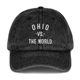 OHIO Vs The World - Vintage Cotton Twill Cap