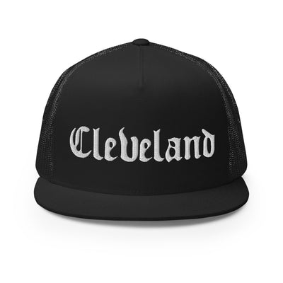 Cleveland Gothic Trucker Cap