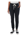Small O H I O Circle Women's Long Weekend Burnout French Terry Sweatpants - Clothe Ohio - Soft Ohio Shirts