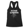 Home Grown Roots Ohio White Women's Tank - Clothe Ohio - Soft Ohio Shirts