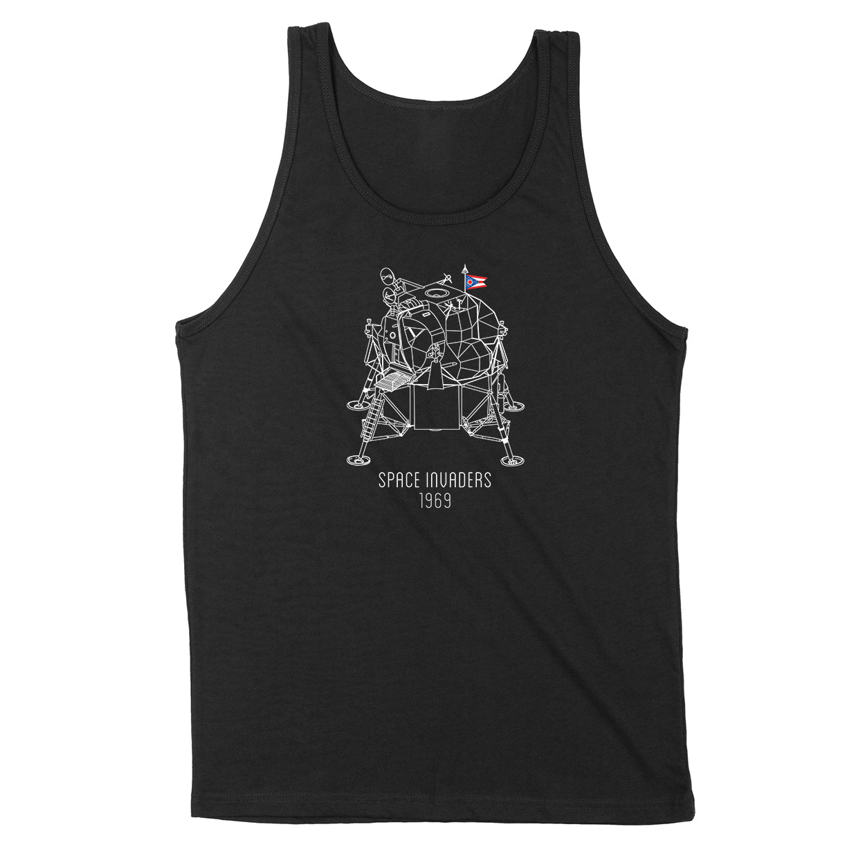 Space Invaders 1969 Men's Unisex Tank - Clothe Ohio - Soft Ohio Shirts