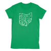 Ohio Shamrock Women's T-Shirt - Clothe Ohio - Soft Ohio Shirts