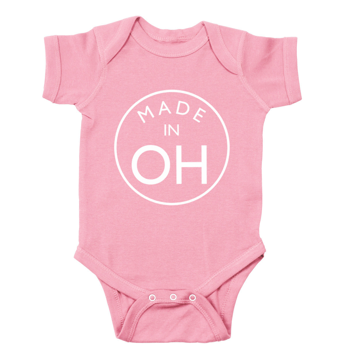 Baby Made In Oh Baby One Piece - Clothe Ohio - Soft Ohio Shirts