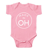 Baby Made In Oh Baby One Piece - Clothe Ohio - Soft Ohio Shirts