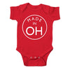 Baby Made In Oh Baby One Piece - Clothe Ohio - Soft Ohio Shirts