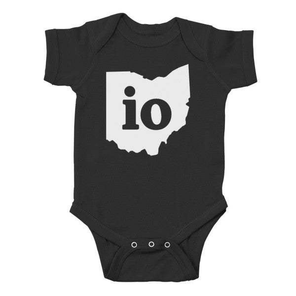 IO Ohio Couples Outfit Baby One Piece - Clothe Ohio - Soft Ohio Shirts