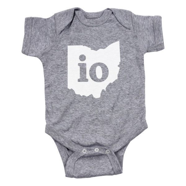 IO Ohio Couples Outfit Baby One Piece - Clothe Ohio - Soft Ohio Shirts