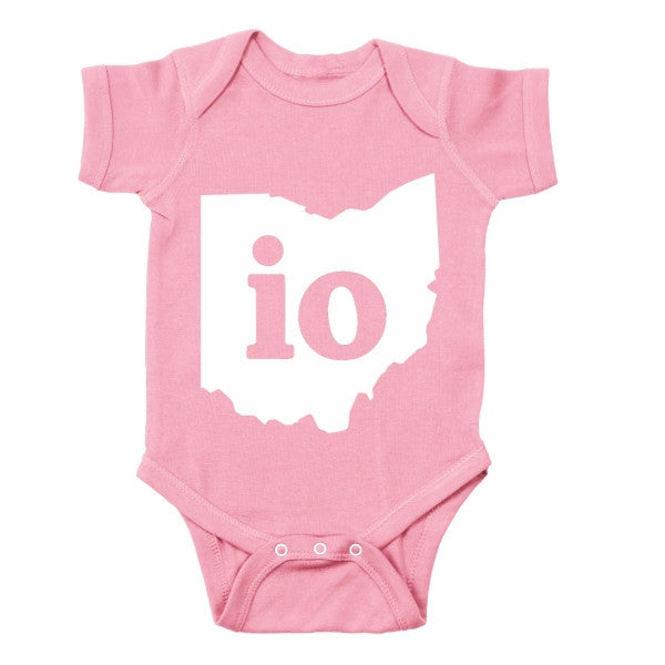 IO Ohio Couples Outfit Baby One Piece - Clothe Ohio - Soft Ohio Shirts